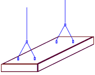 LED 水族燈 鋼索吊掛系統