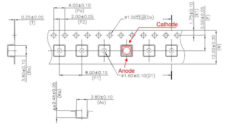 High power UVC - Deep UV LED chips 1W ( 3535 packing )( 265nm - 285nm ) - Chingtek.net